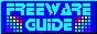 A bright blue button that says 'Freeware guide'.