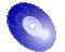 A rotating gif of a blue disk.