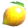 A transparent png of a lemon from Animal Crossing New Leaf.